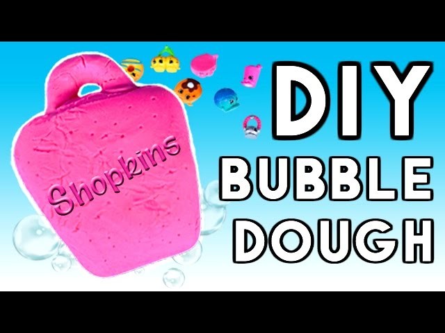 DIY Shopkins SURPRISE Bubble Dough Bar | Bath Time Play Soap!