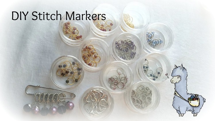 DIY Stitch Markers for Knitting