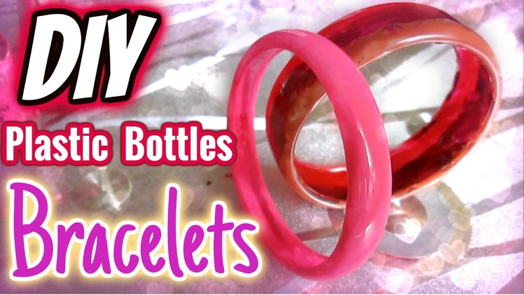 DIY -  Summer Bracelets, Recycling Plastic Bottles, Happy Toys for Kids