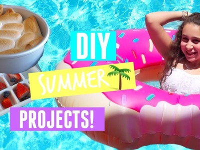 DIY Summer Projects! Room Decor, Food, and More!! | Iliana WZ