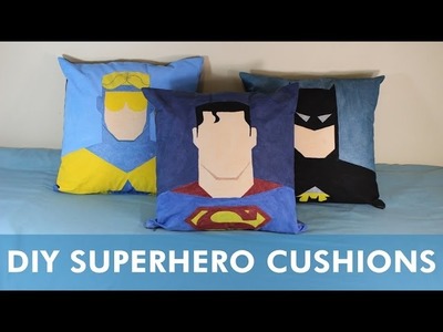 DIY Superhero Cushion Covers | LDP