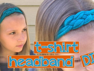 DIY t-shirt headbands - make your own! || Kinsey Creates