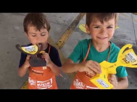 Father's Day Gift - Home Depot DIY Project for kids - Summer Ideas for Kids