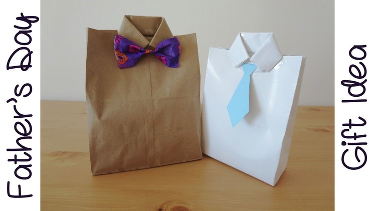 Father's Day Gift Idea - Goodie gift Bag | Sunny DIY