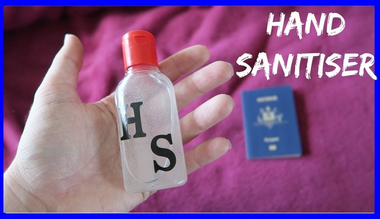 Hand Sanitizer DIY (2 Ingredients) How to  | Travel Essentials DIY | Ali Coultas
