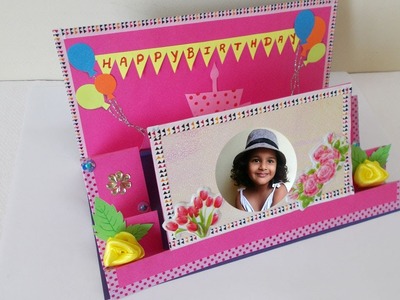 Handmade Gift Ideas : How To Make DIY Pop Up Birthday Greeting Card  | Mothers Day Cards