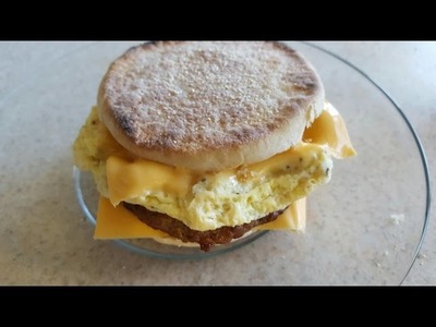 McDonald's style Egg Cheese & Bacon Mcmuffin DIY breakfast egg cooker
