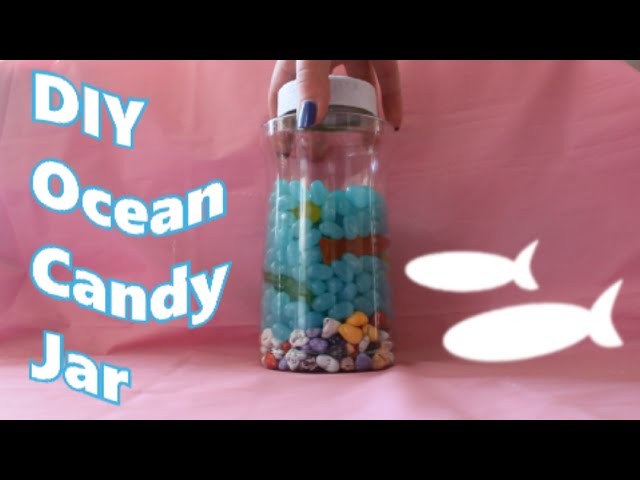 ❤ Mini DIY Project #1~! Ocean Candy Jar! ❤