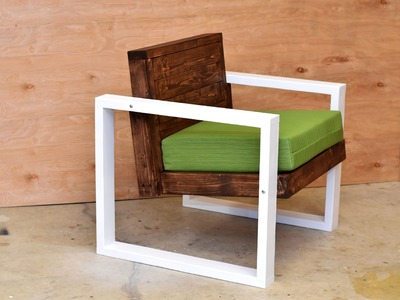 Modern Outdoor Chair | DIY Build