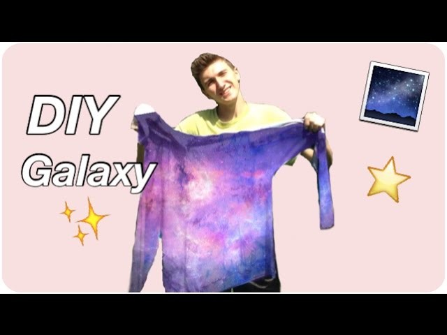 My DIY Galaxy Sweatshirt (Fail?)