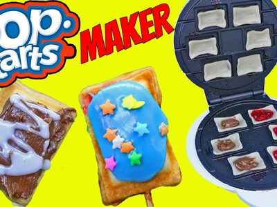POP TARTS MAKER DIY Pop Tart Recipe Mini Dessert Pie Pastries Chocolate & Berry by DisneyCarToys