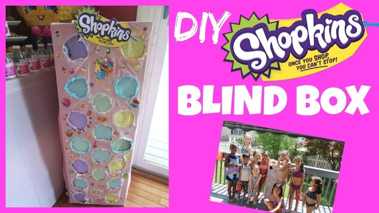 SHOPKINS BLIND BOX DIY | MommyTipsByCole
