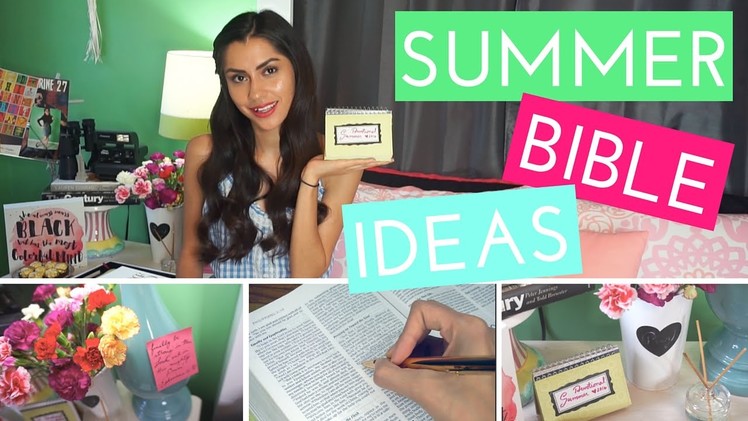 Summer Bible Ideas + DIY Devotional