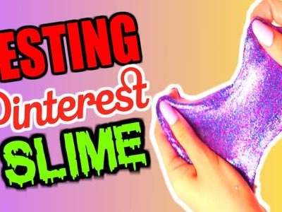 Testing out Diy slime using Baking Soda