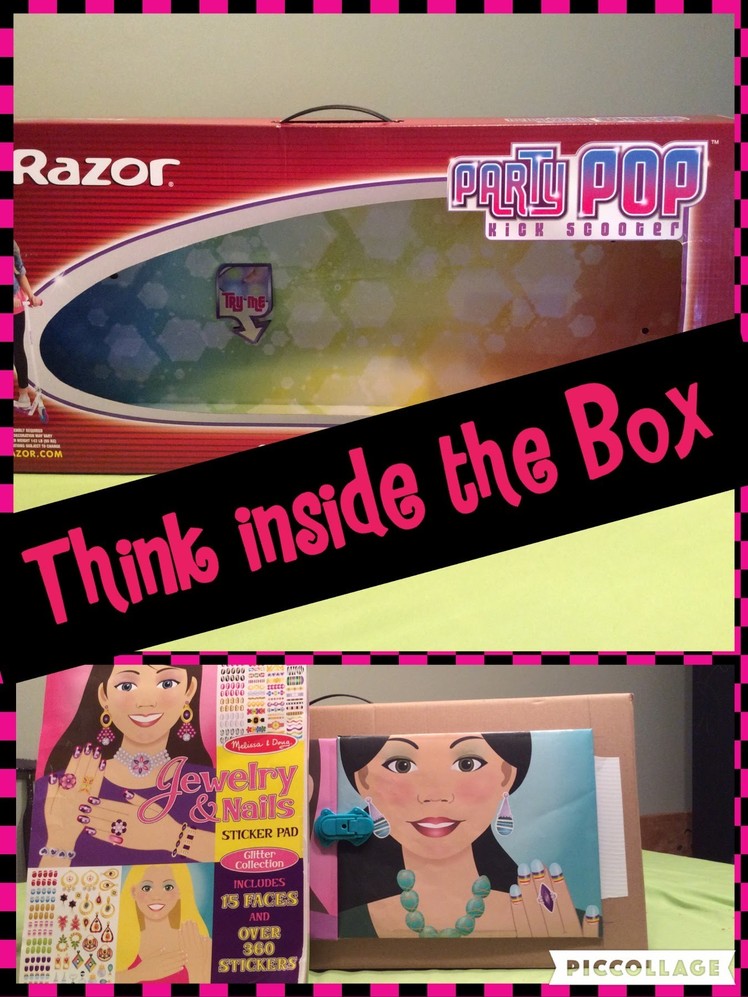 Think inside the box. Unique Storage Idea for Doll Clothes DIY, Upcycle Green