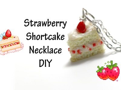 Tutorial: DIY Strawberry Shortcake - Fimo Polymer Clay - Dollhouse DIY