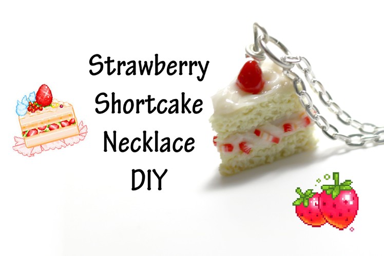 Tutorial: DIY Strawberry Shortcake - Fimo Polymer Clay - Dollhouse DIY