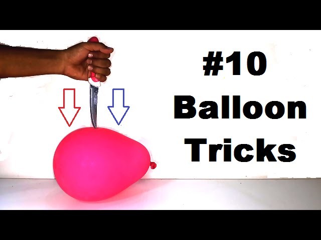 10 Simple Science Experiments With Balloons
