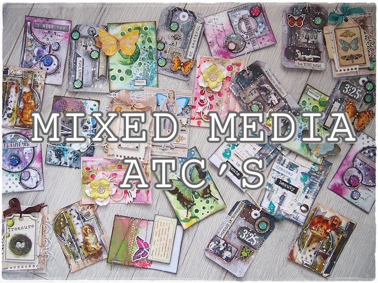 All about ATC's - Mixed Media Art Tutorial
