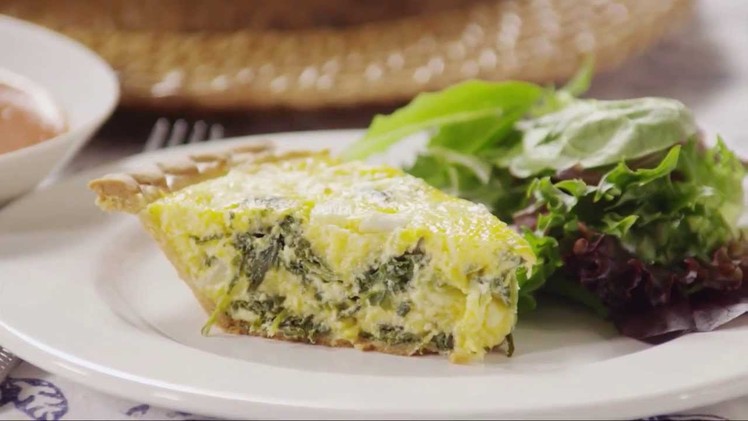 Brunch Recipes - How to Make Spinach Quiche