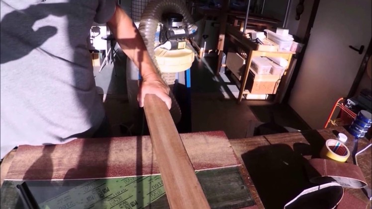 Classical guitar making, neck construction 1
