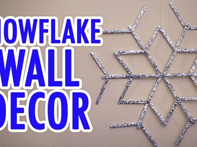 DIY Snowflake Wall Decor - HGTV Handmade