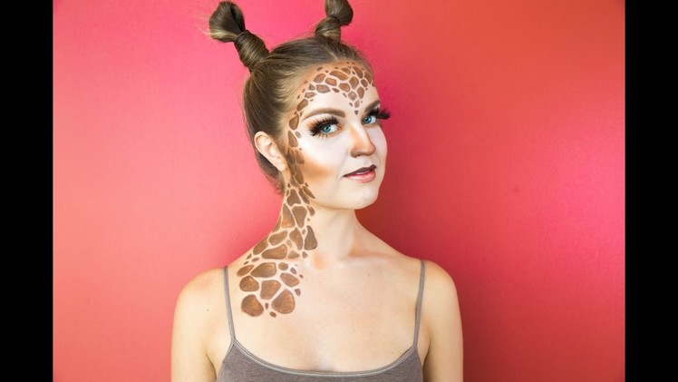 Giraffe Halloween Makeup Tutorial
