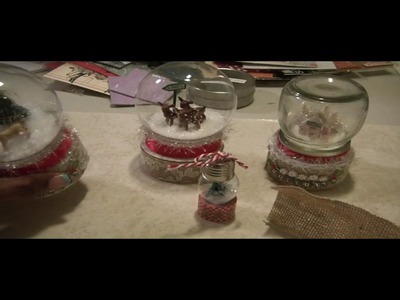 Holiday Snow Globes