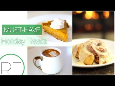 Holiday Treats (Vegan Pumpkin Pie, Cinnamon Buns, Slow Cooker Hot Cocoa)