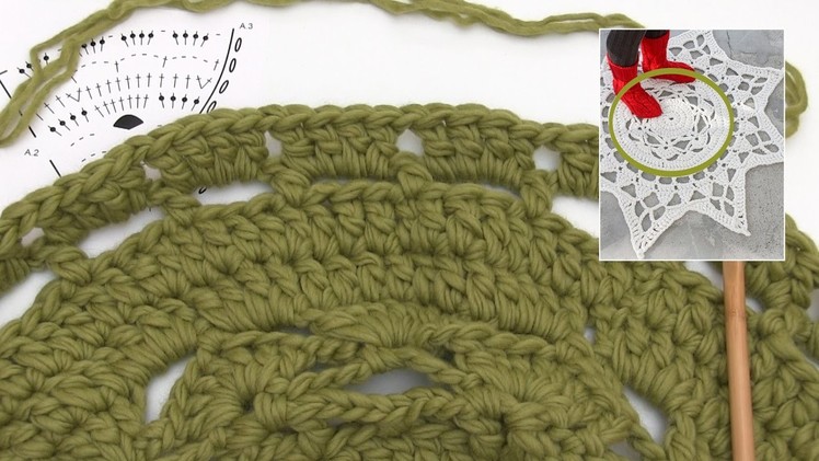 How to crochet a carpet - part 1