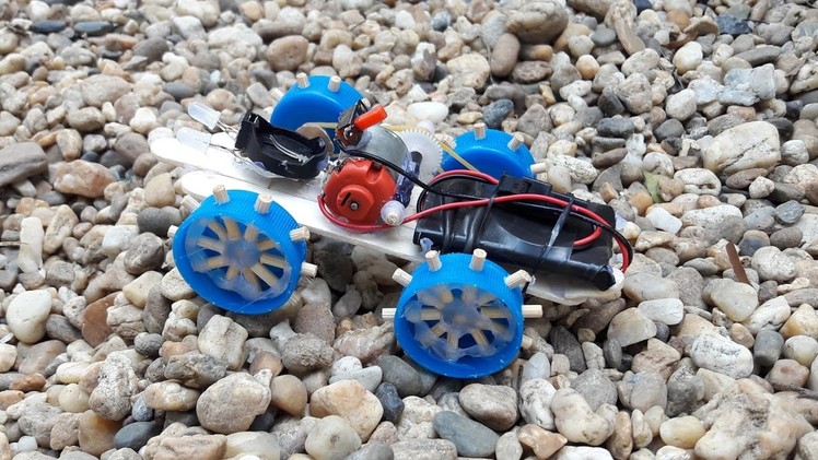 How to Make a Car - Mini Off Road Car - Simple Robbot