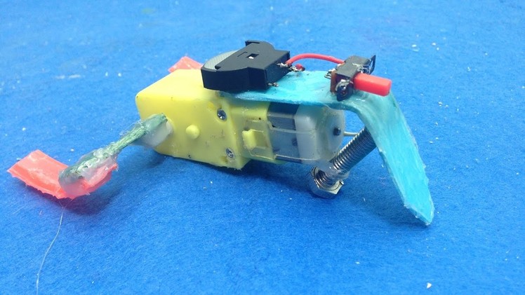 How to make a simple running hopping robot - DIY Robot