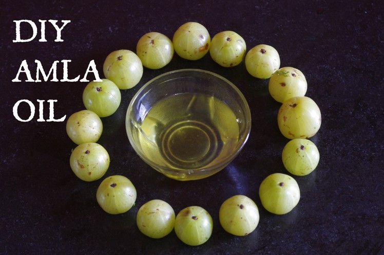 How To Make Amla Oil At Home- Herbal Oil For Hair Growth & Stop Pre-Mature Greying