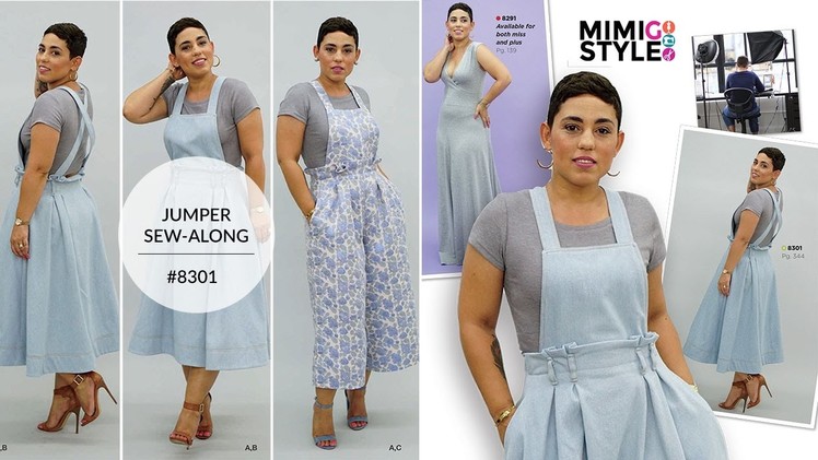 How to Sew Jumper with Mimi G Simplicity Pattern 8301