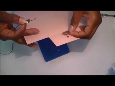 HOW TO STRING AND BUTTON ENVELOPE