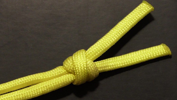 How To Tie A Two Strand Matthew Walker Knot With Paracord