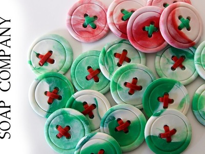 Make Holiday Soap Buttons by Sorcery Soap™