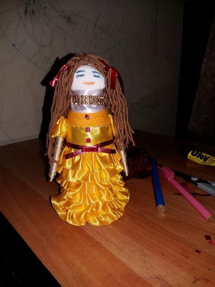 Making a Doll with Bottle.