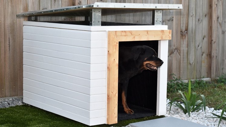 Making A Modern Dog House | How to