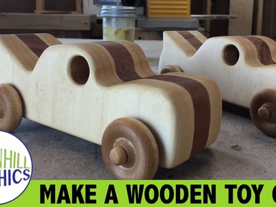 Making a Wood Toy Car for Kids