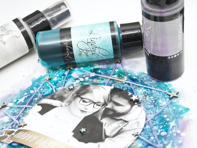 Mixed Media Layout with Lindy's Sprays by KareenBH!