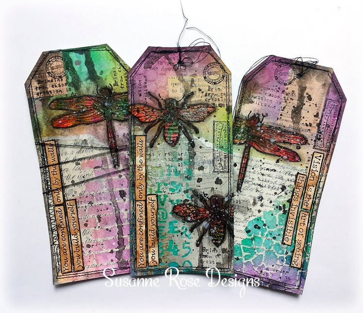 Mixed Media Tags with Art Anthology