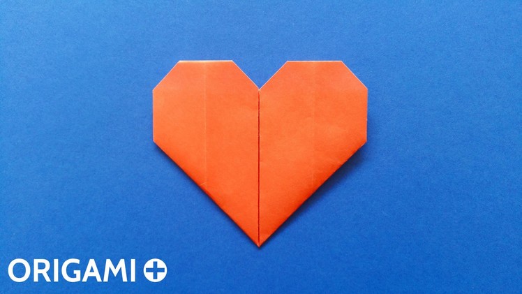 Origami Heart (Traditional model) - Coeur, Corazón, Coração, Cuore, Herz