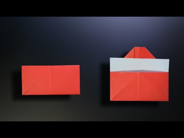 Origami: Simple Envelope - Instructions in English (BR)