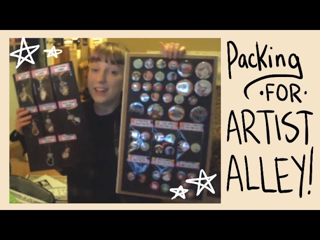 Packing for Artist Alley: What not to Forget!