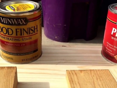 Staining Pine, Birch, Adler and other light woods that are blotchy. Minwax pre stain conditioner.