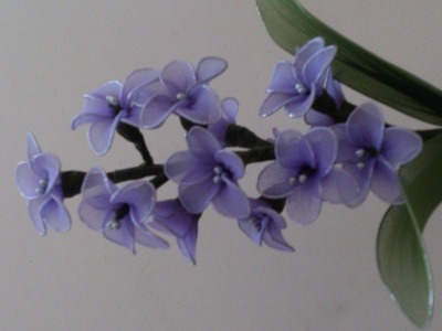 Stocking flower tutorial, stocking flower hyacinth flower , stocking flower bouquet.