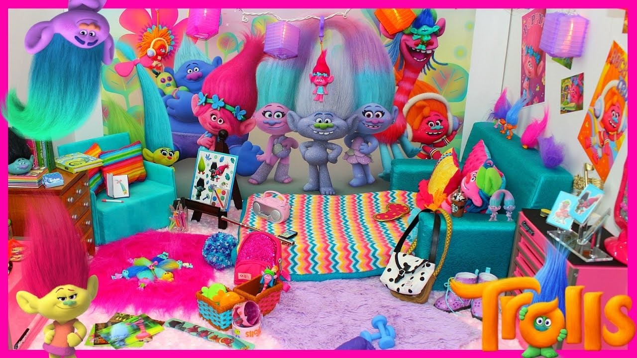 Trolls Doll Bedroom American Room Trolls Doll Bedroom American Room