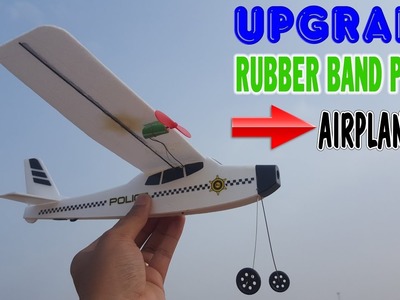 Upgrade Rubber Band Plane to Airplane RC