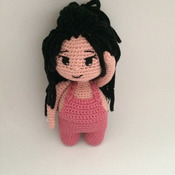 Crochet Pattern Cute Chubby Girl Amigurumi Pdf